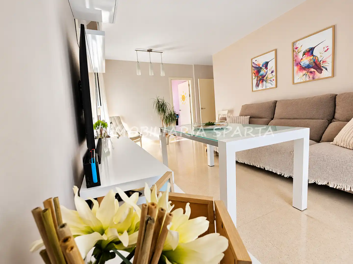 Sala de estar de Piso en venta en Centro - Barriada Mallorca