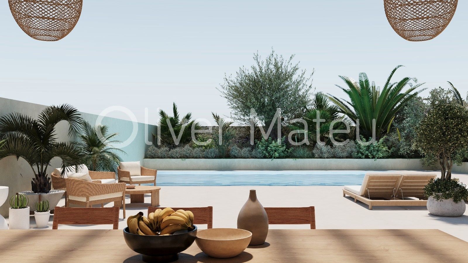 Terrassa de Casa o xalet en venda en Marratxí amb Aire condicionat, Jardí privat i Terrassa