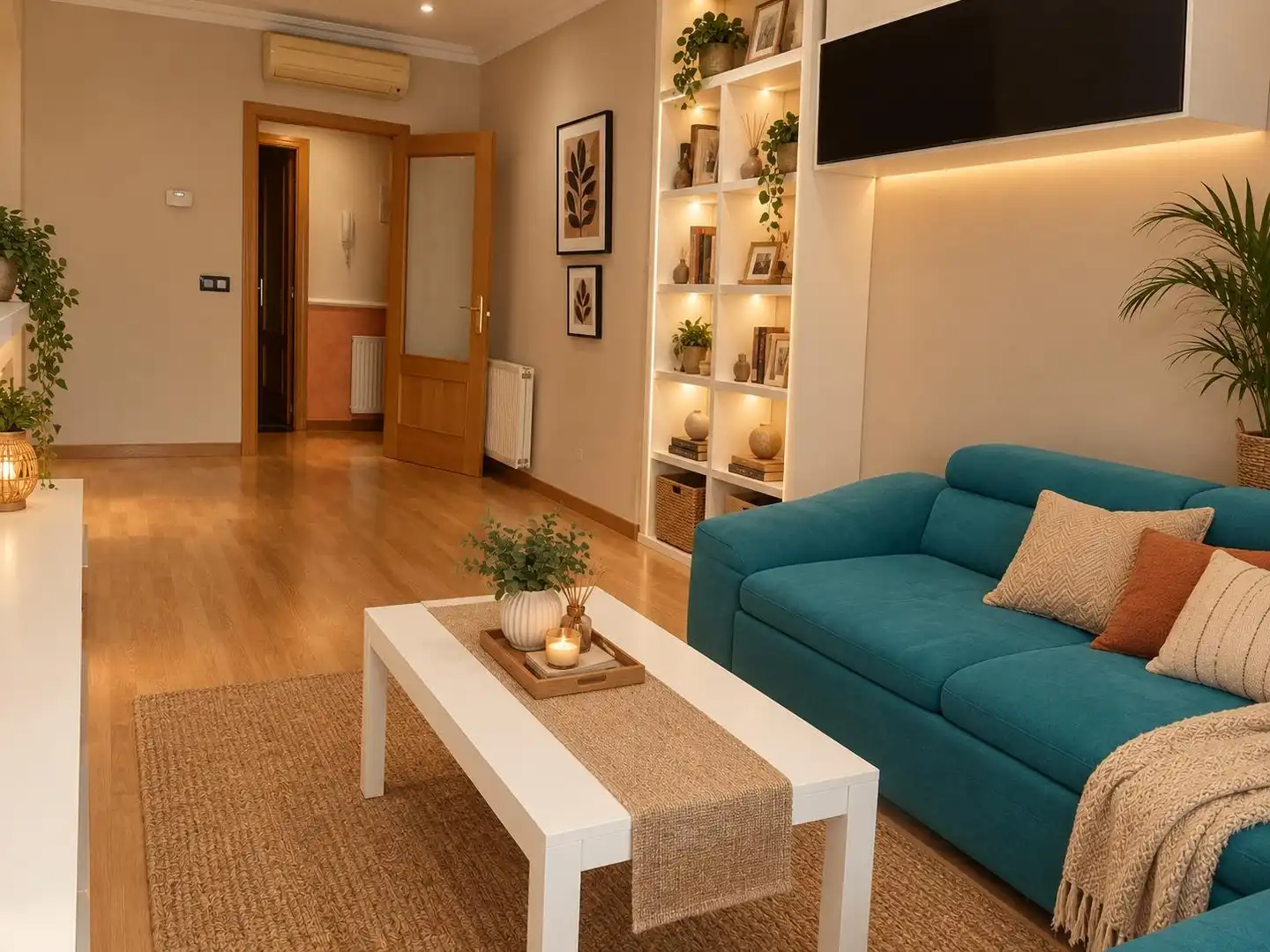 Sala d'estar de Pis en venda en Restón I - Restón II