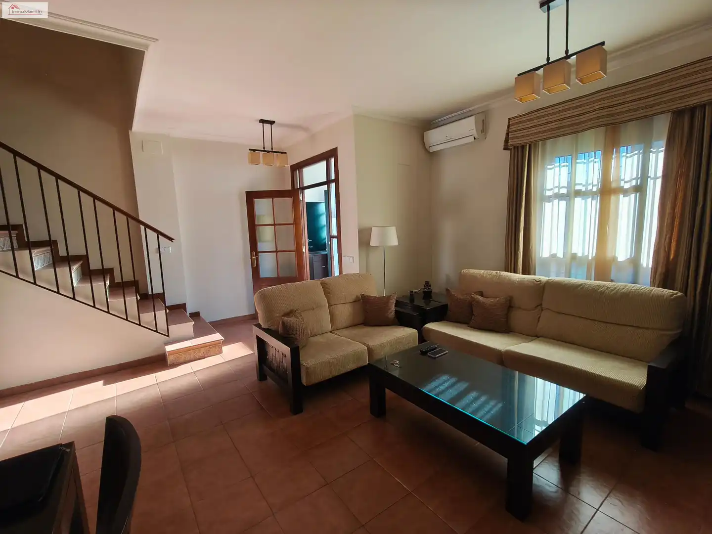 Living room of Detached homes for sale in Burguillos  with Air Conditioner, Storage room and Furnished