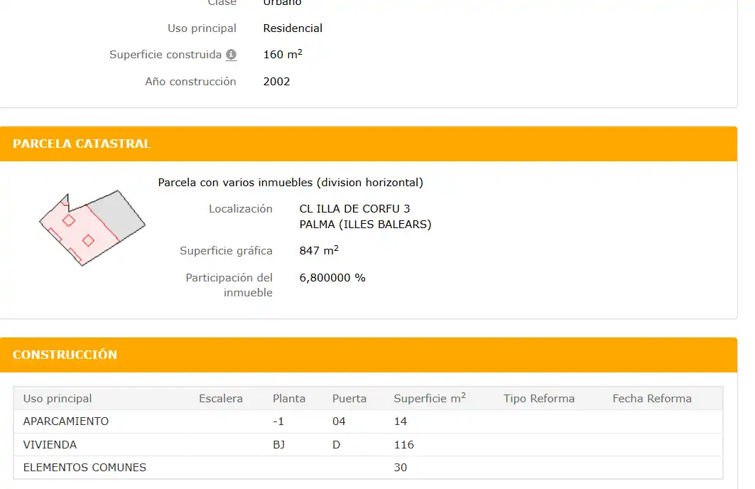 Jardín de Piso en venta en  Palma de Mallorca