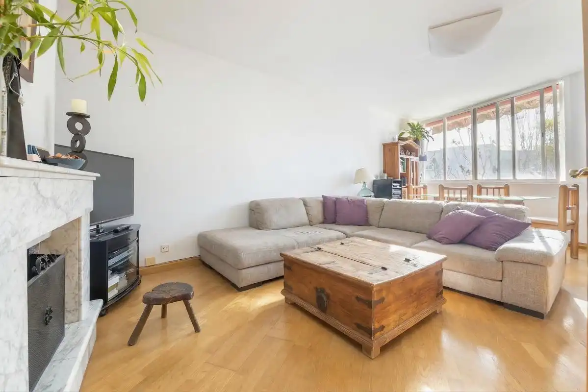 Sala de estar de Piso en venta en Majadahonda con Aire acondicionado, Calefacción y Jardín privado