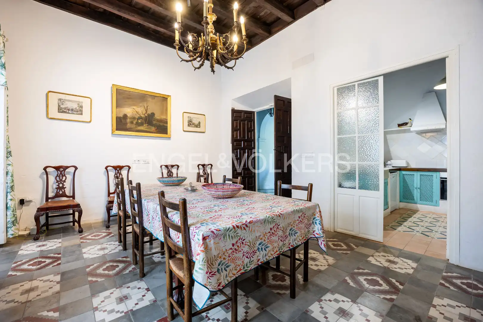 Comedor de Casa o chalet en venta en Sanlúcar de Barrameda con Aire acondicionado, Calefacción y Jardín privado
