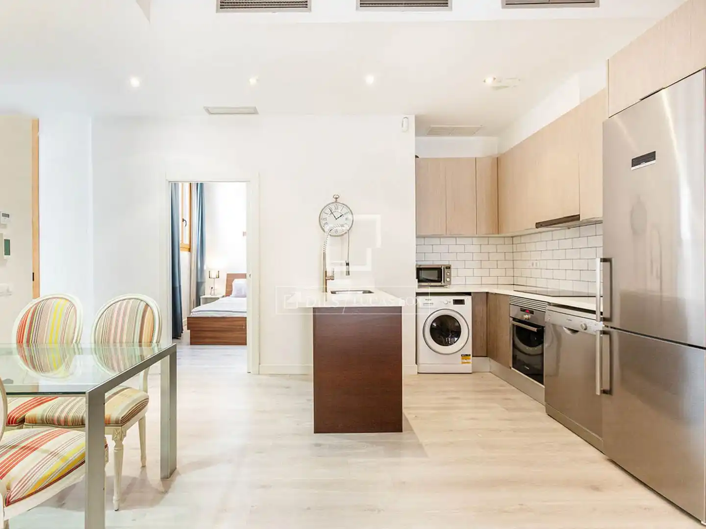 Cocina de Piso en venta en Barcelona con Aire acondicionado, Calefacción y Amueblado