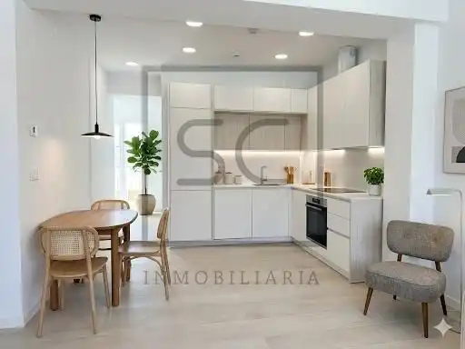 Kitchen of Flat for sale in Ferrol  with Heating and Balcony