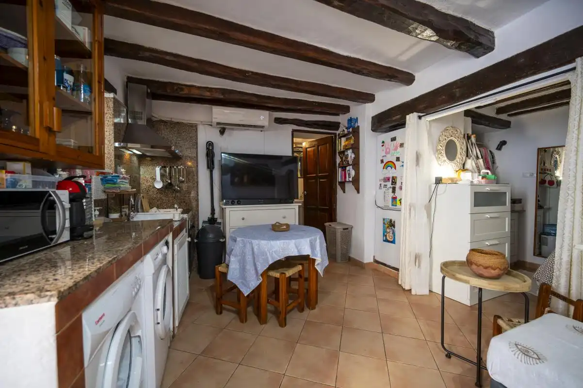 Cuina de Casa o xalet en venda en Eivissa amb Aire condicionat, Calefacció i Moblat