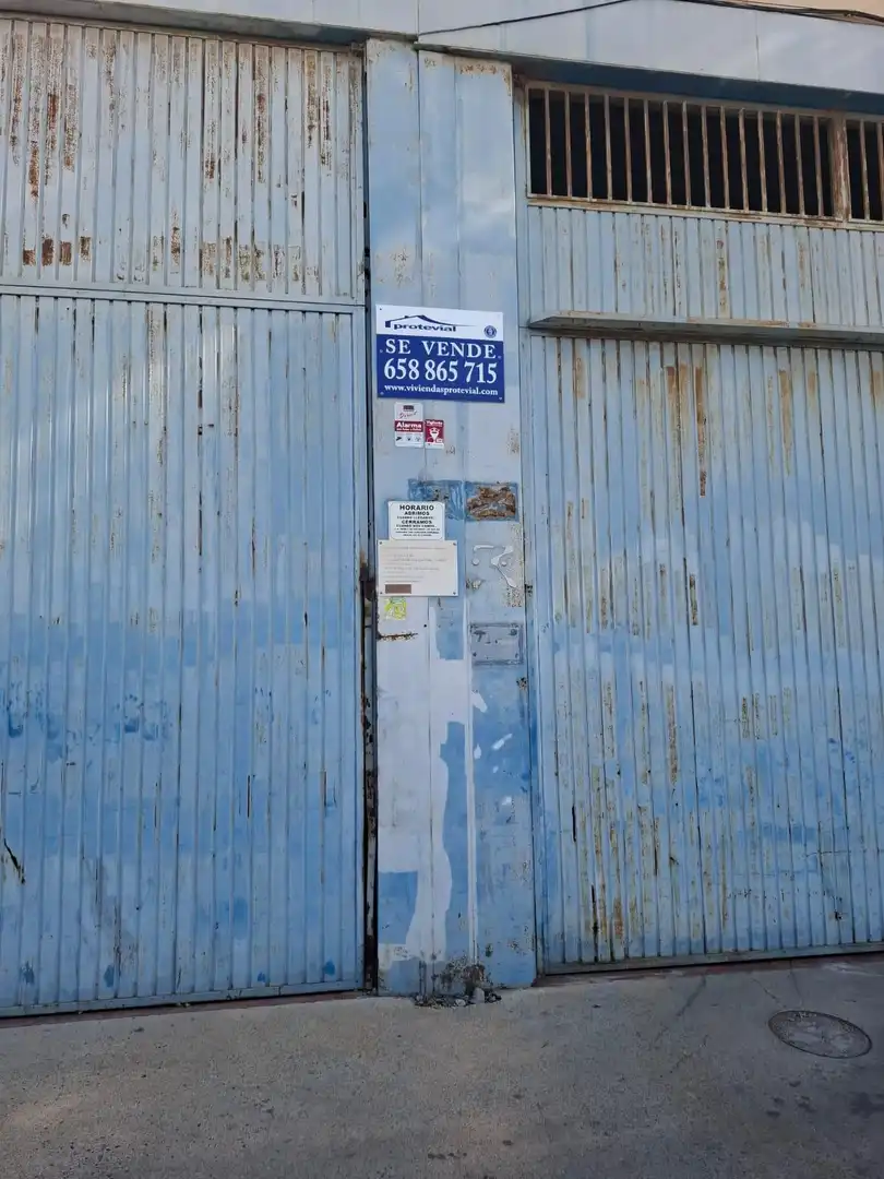 Exterior view of Industrial buildings for sale in Almería