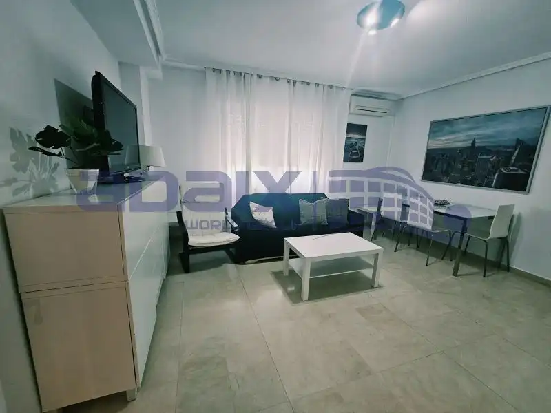 Sala de estar de Piso de alquiler en Ciudad Real con Calefacción, Amueblado y Horno