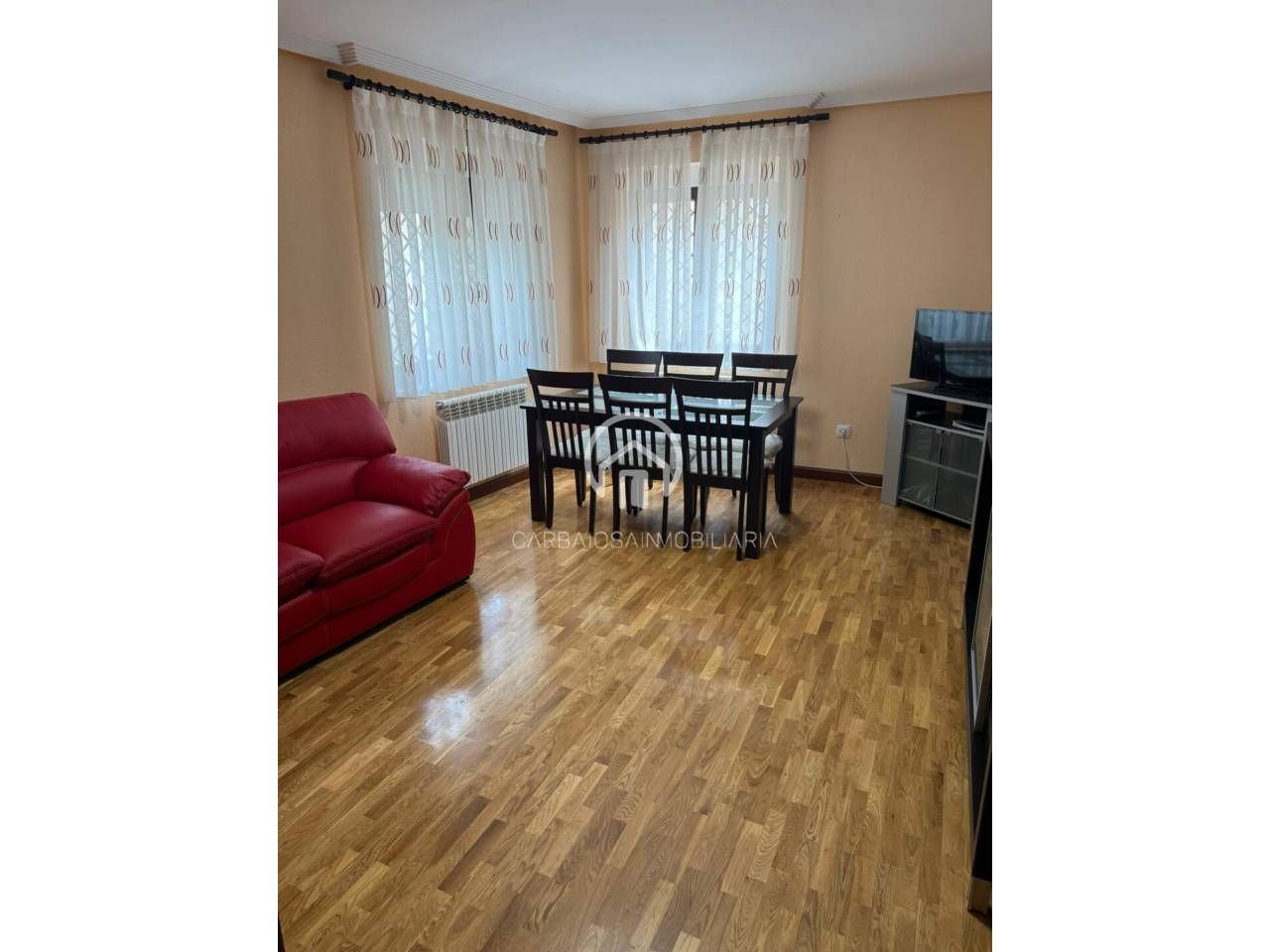 Living room of Single-family semi-detached to rent in Salamanca Capital  with Heating, Parquet flooring and Furnished