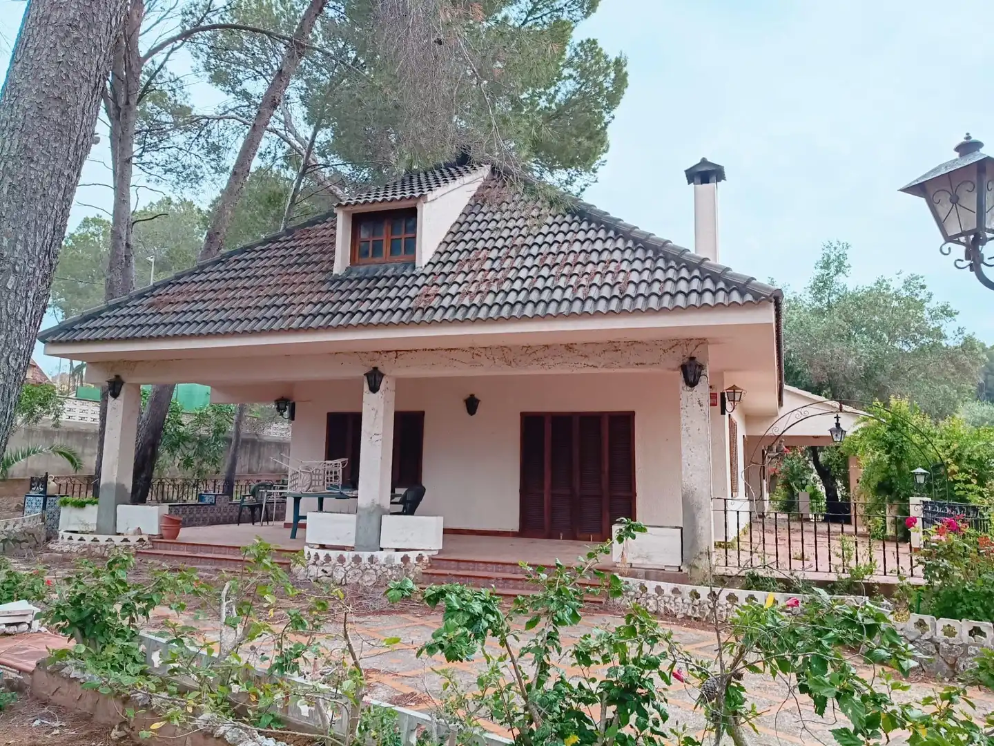 Vista exterior de Casa o chalet en venta en Alzira con Jardín privado y Terraza