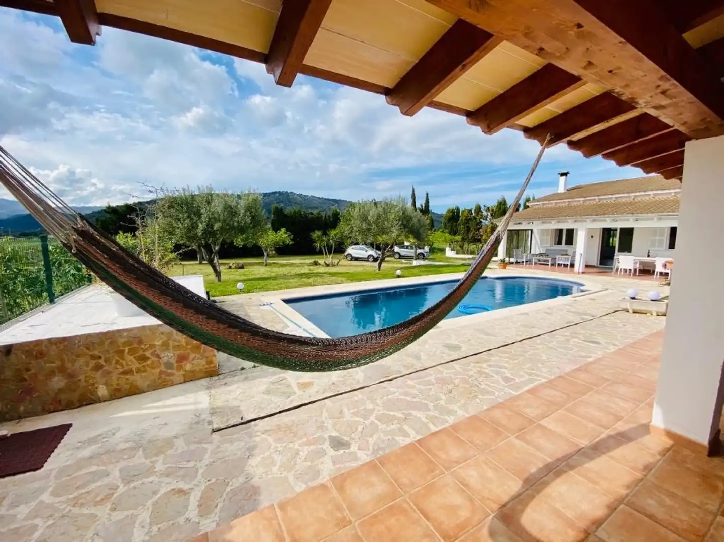 Piscina de Casa o chalet de alquiler en Sa Pobla con Aire acondicionado, Calefacción y Jardín privado