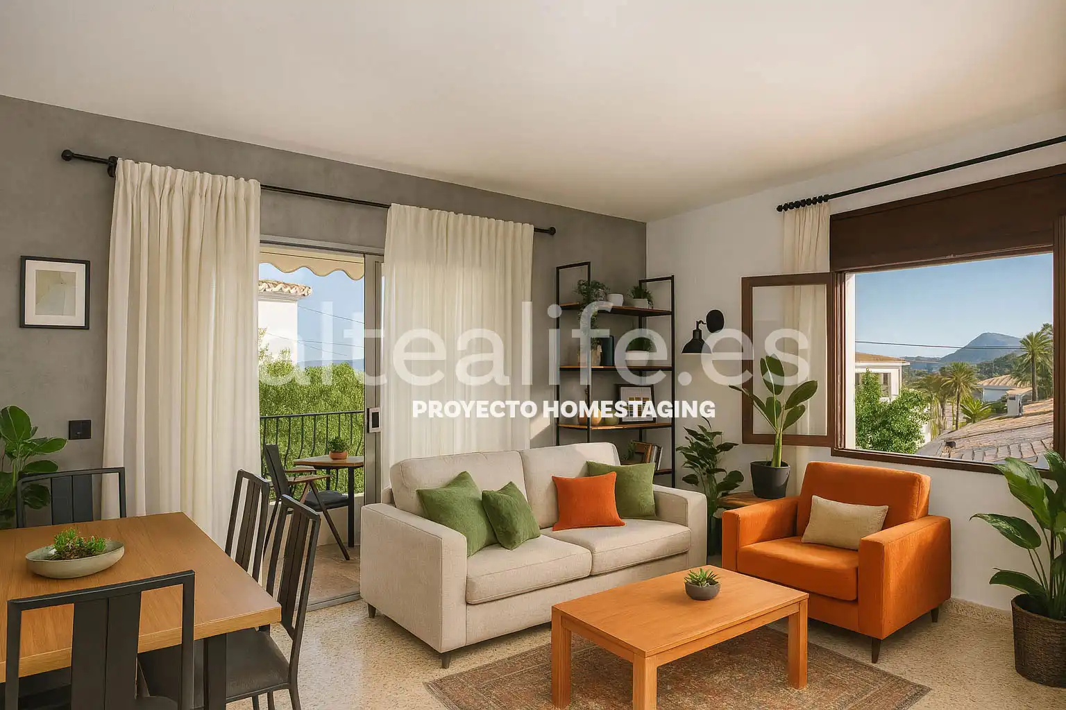 Sala de estar de Casa o chalet en venta en Altea con Terraza y Trastero