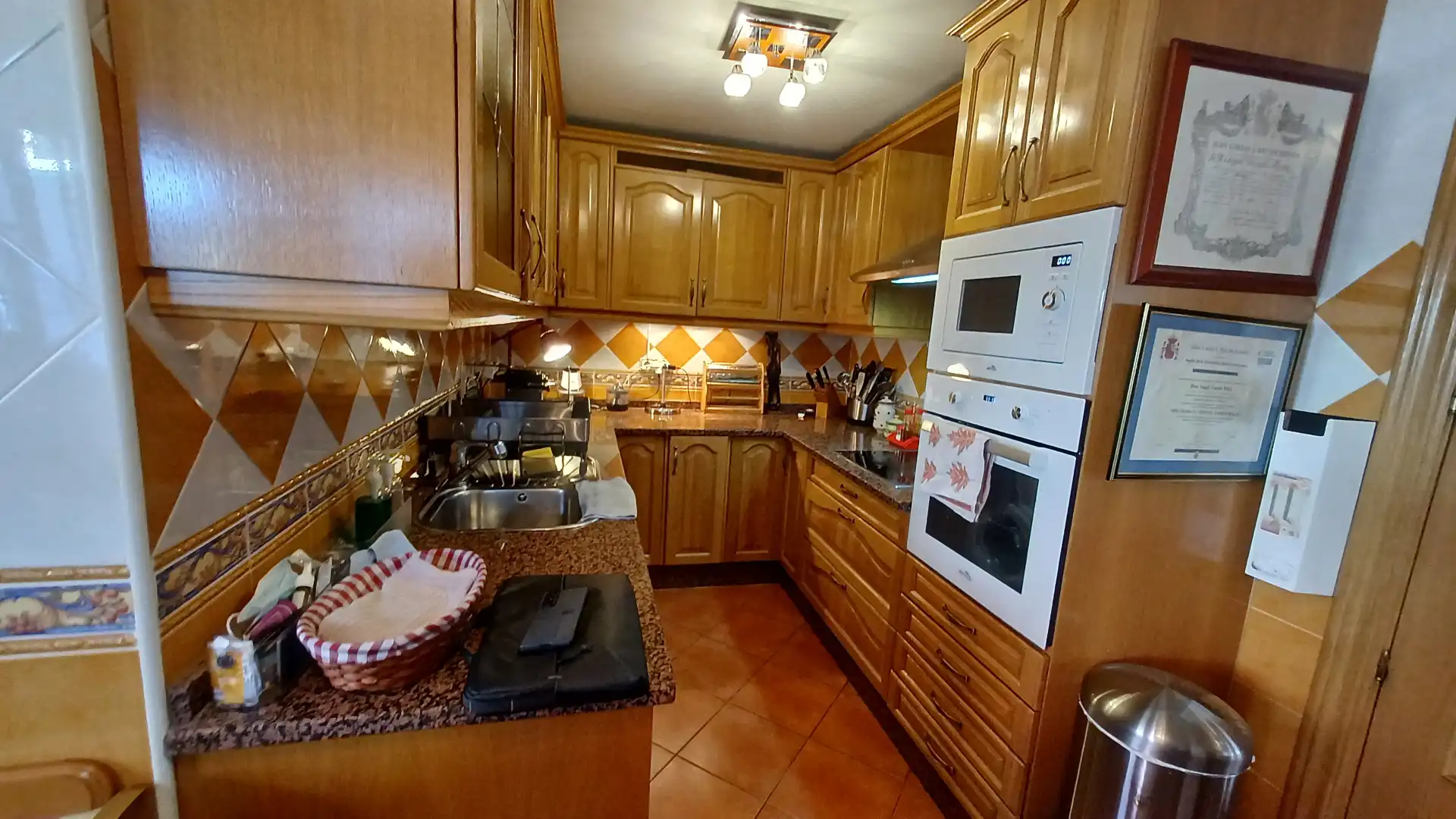 Kitchen of Houses for sale in Moralzarzal  with Air Conditioner, Private garden and Terrace
