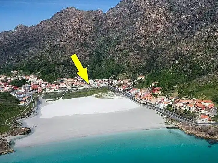 Außenansicht von Wohnung zur Miete in Carnota mit Möbliert und Balkon