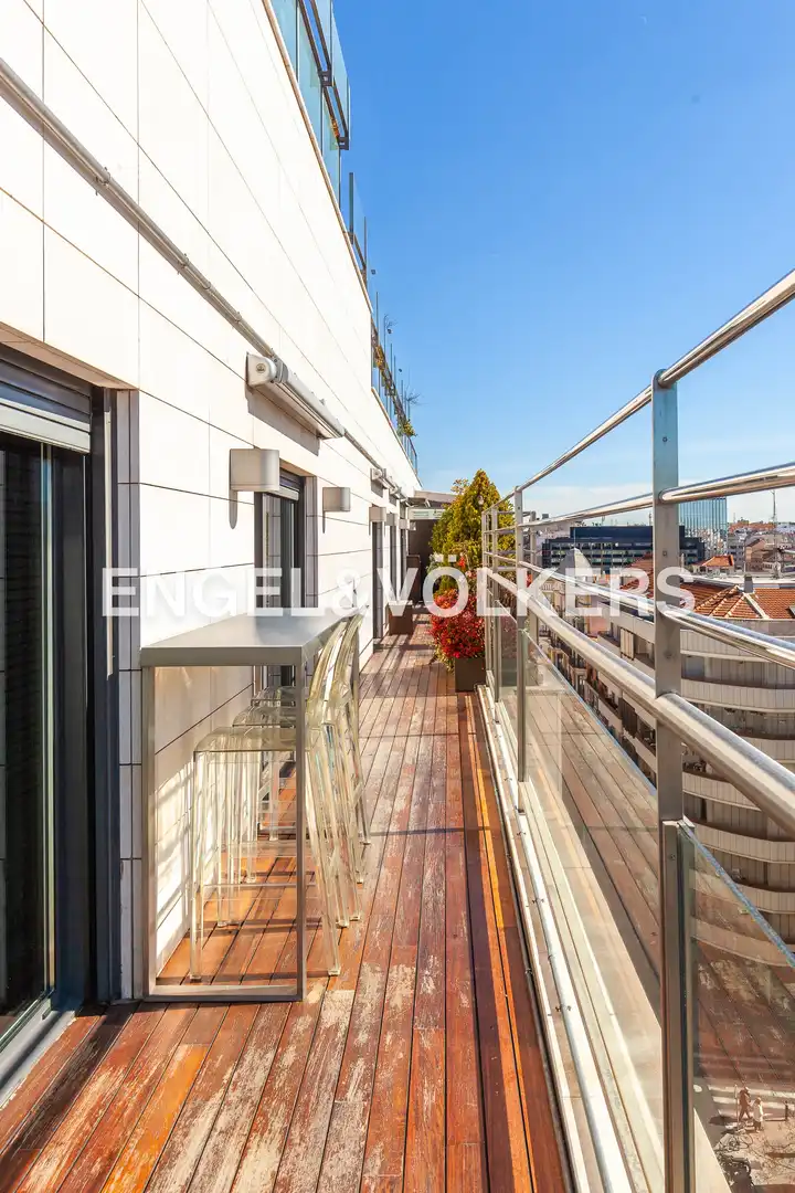 Terraza de Ático en venta en Madrid con Aire acondicionado, Calefacción y Terraza