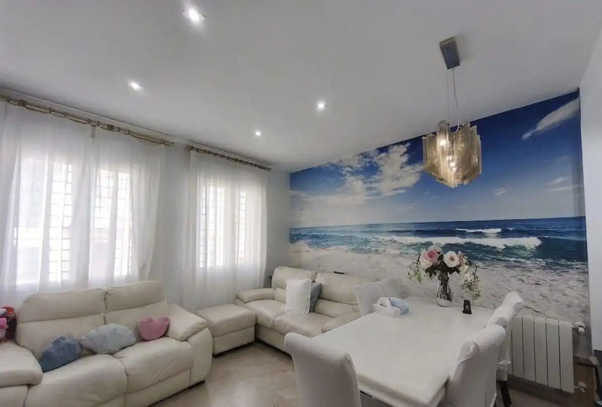 Sala d'estar de Casa o xalet en venda en El Carpio amb Aire condicionat, Terrassa i Balcó