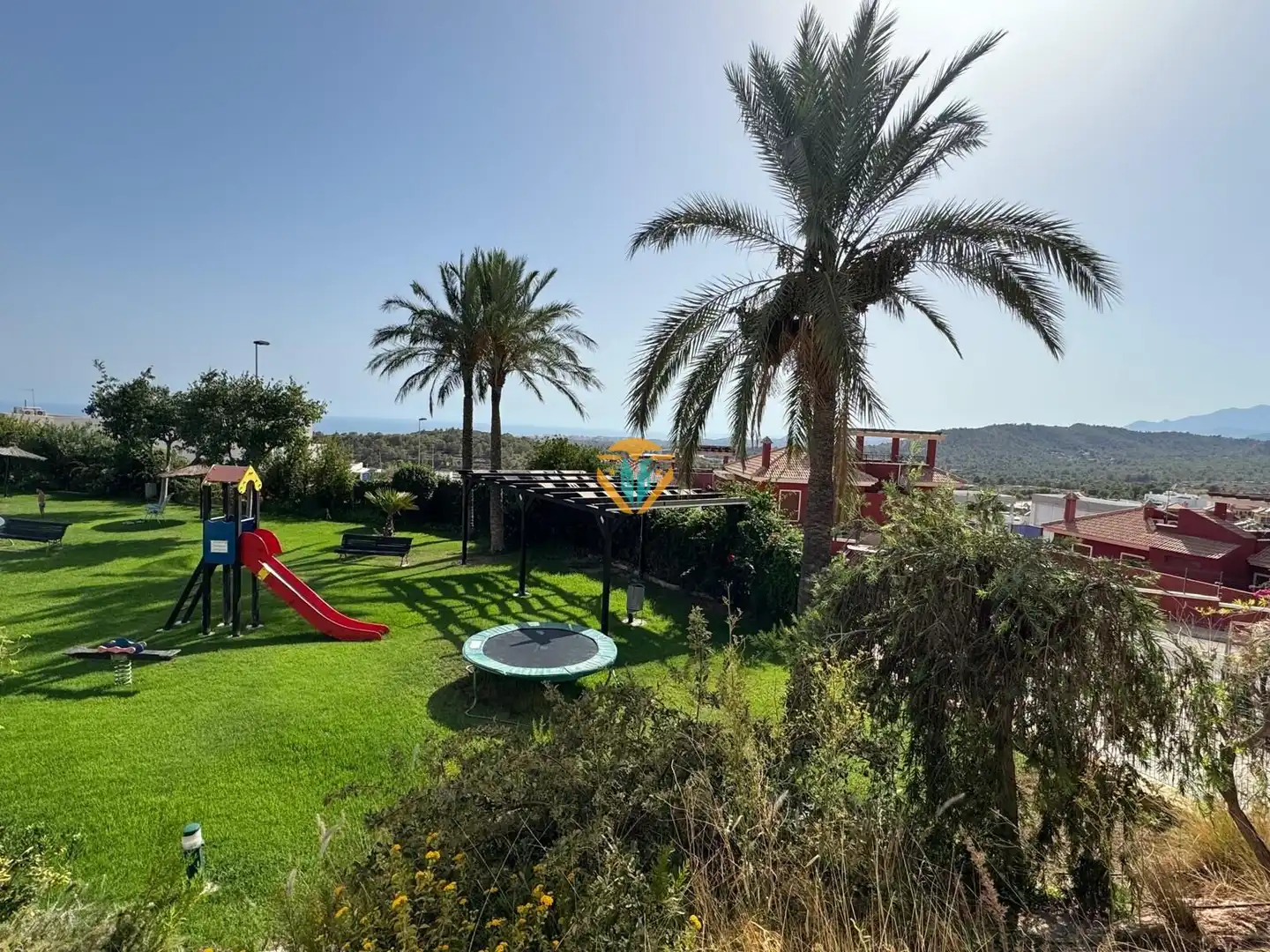Garden of Detached homes for sale in Finestrat  with Air Conditioner, Balcony and Community pool