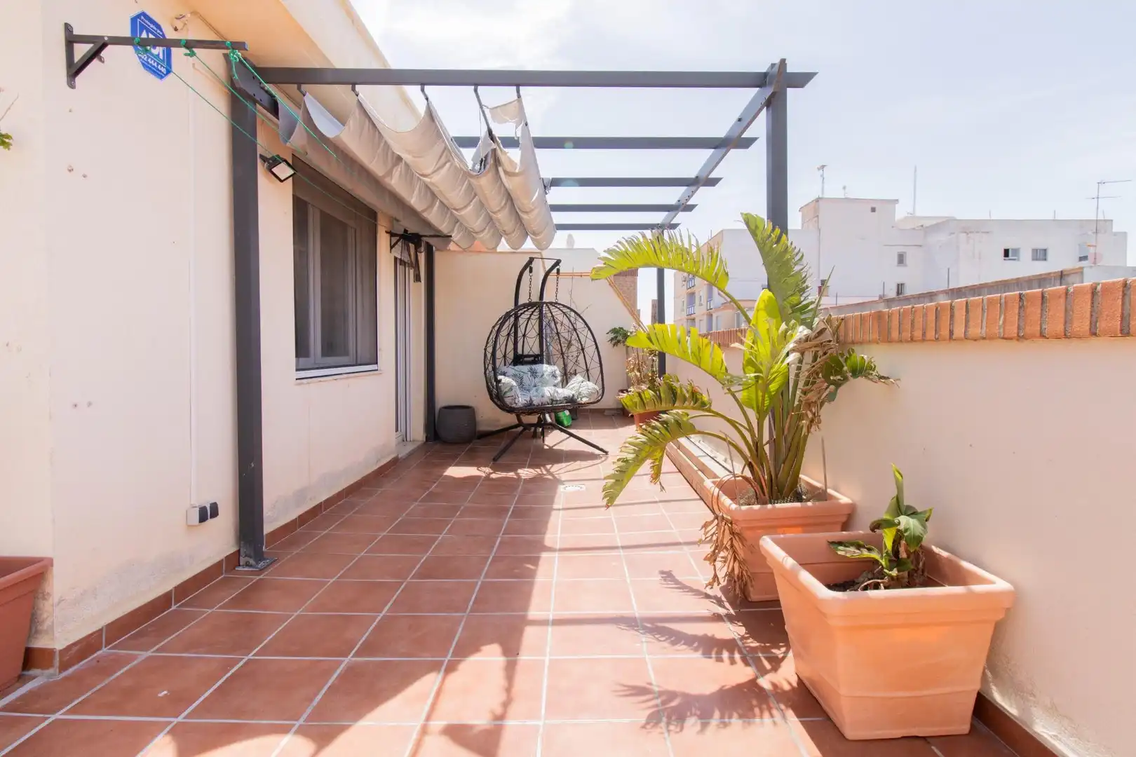 Terraza de Ático en venta en Museros con Aire acondicionado, Terraza y Amueblado