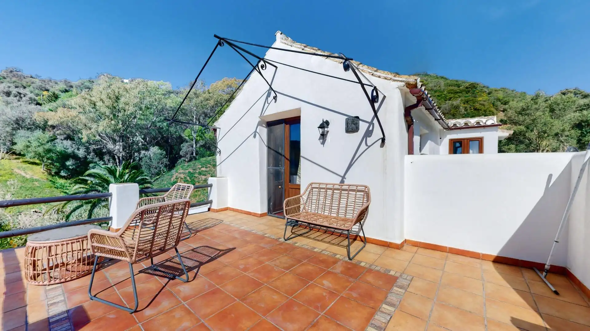 Jardí de Finca rústica en venda en Casares amb Calefacció, Jardí privat i Terrassa