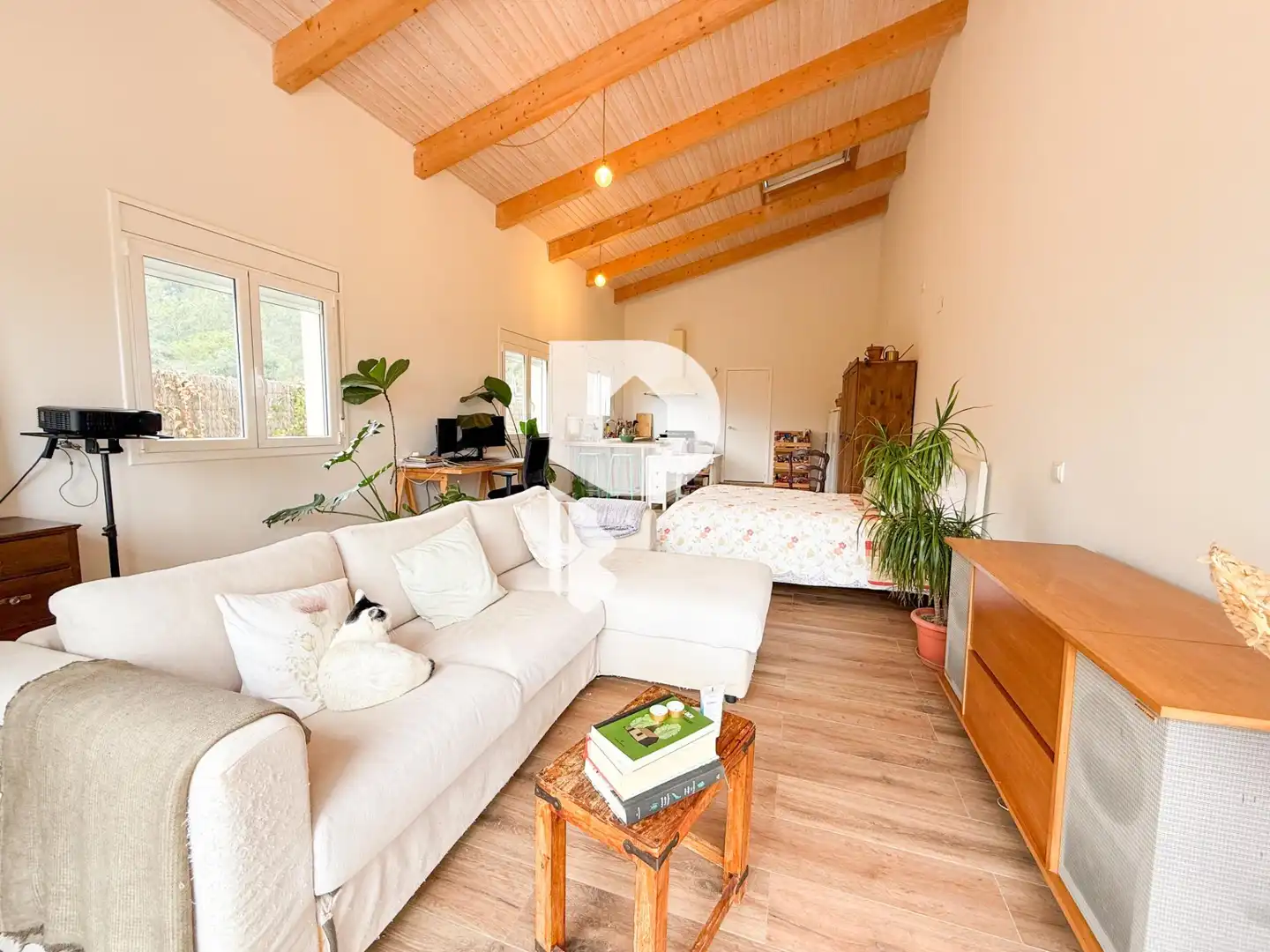 Living room of Houses for sale in Rubí  with Private garden, Terrace and Balcony