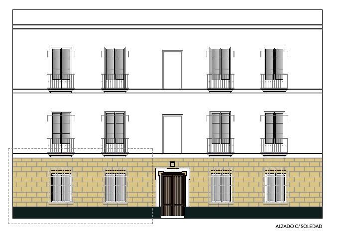 Vista exterior de Planta baja en venta en  Cádiz Capital