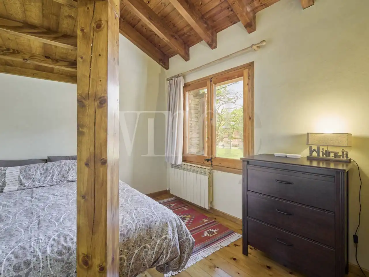 Bedroom of Houses for sale in Puigcerdà  with Heating, Private garden and Parquet flooring