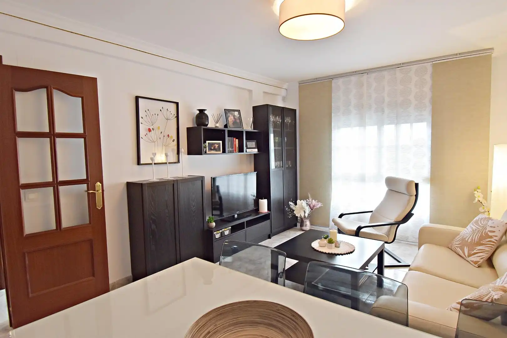 Sala d'estar de Pis en venda en Jerez de la Frontera amb Aire condicionat