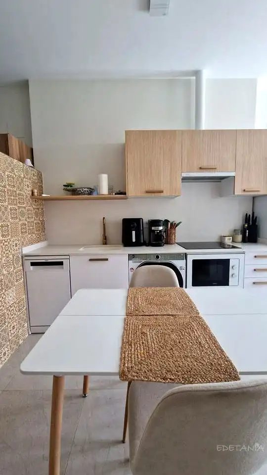 Cocina de Estudio de alquiler en Moncada con Aire acondicionado y Amueblado