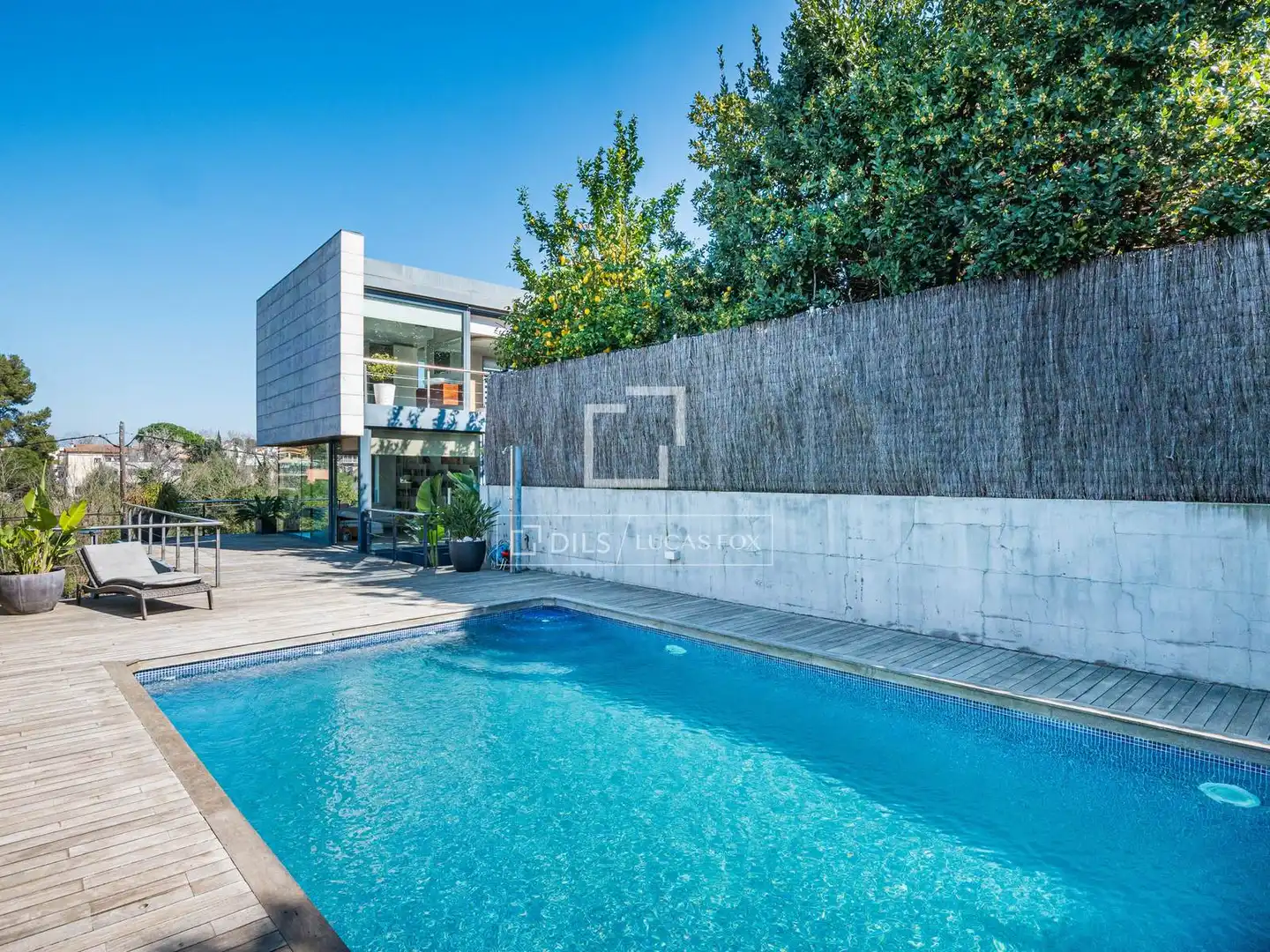 Piscina de Casa o xalet en venda en Sant Cugat del Vallès amb Aire condicionat, Calefacció i Terrassa