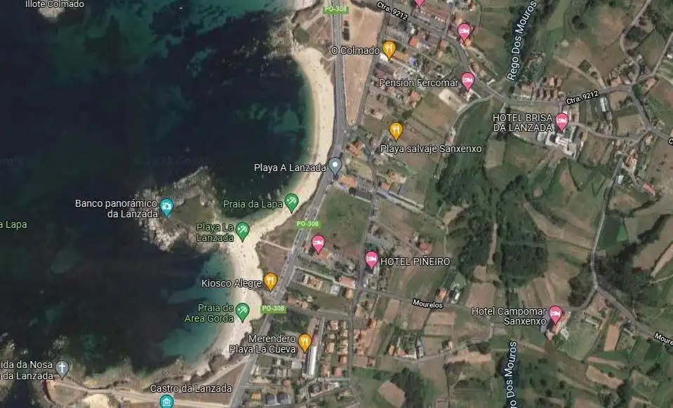 Vista exterior de Residencial en venda en Sanxenxo