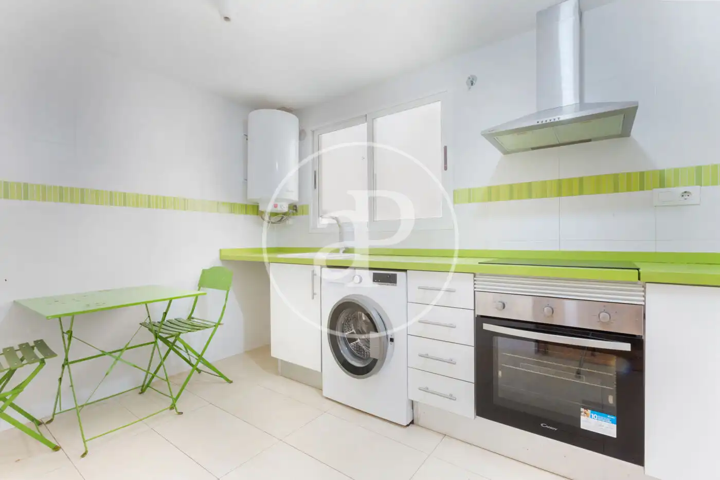 Kitchen of Flat for sale in Valencia  with Heating, Furnished and Balcony