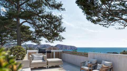 VILLA IBICENCA DE OBRA NUEVA EN CONSTRUCCION CERCA DEL MAR EN MORAIRA, imatge 3