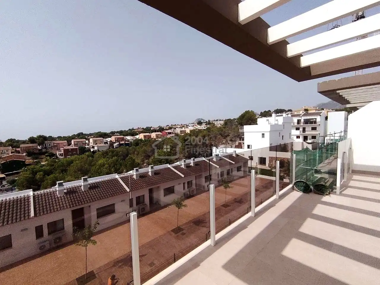 Terraza de Casa adosada en venta en La Nucia con Aire acondicionado, Jardín privado y Terraza