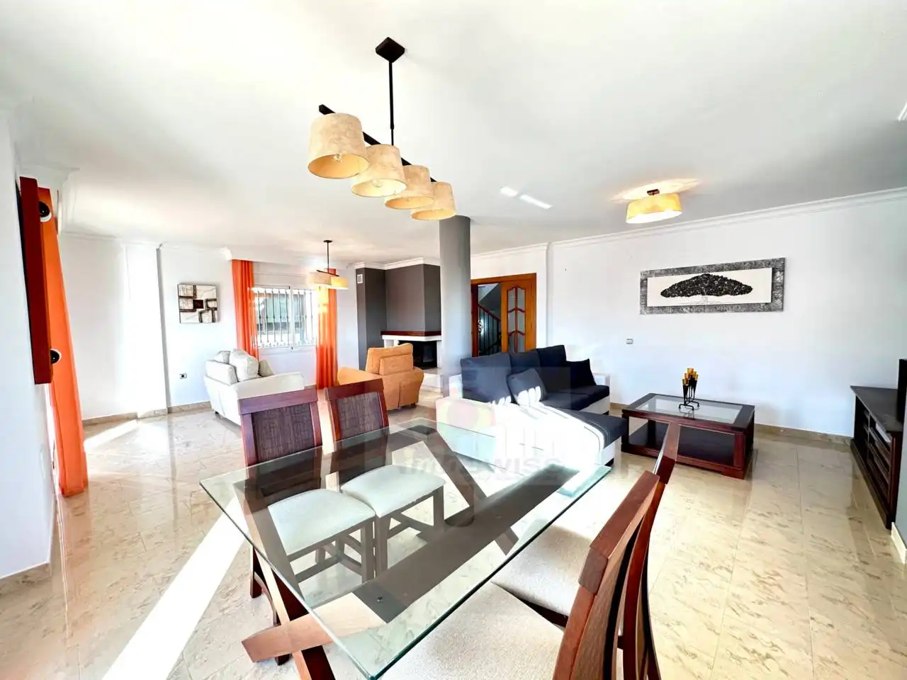 Sala de estar de Casa o chalet en venta en Rincón de la Victoria con Aire acondicionado, Jardín privado y Terraza