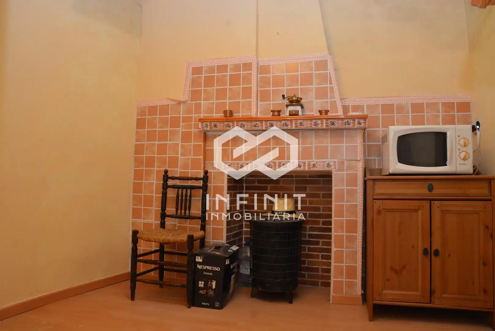Living room of Houses for sale in Peñalver  with Private garden and Balcony