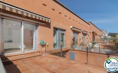 Terrace of Single-family semi-detached for sale in Girona Capital  with Air Conditioner, Terrace and Storage room