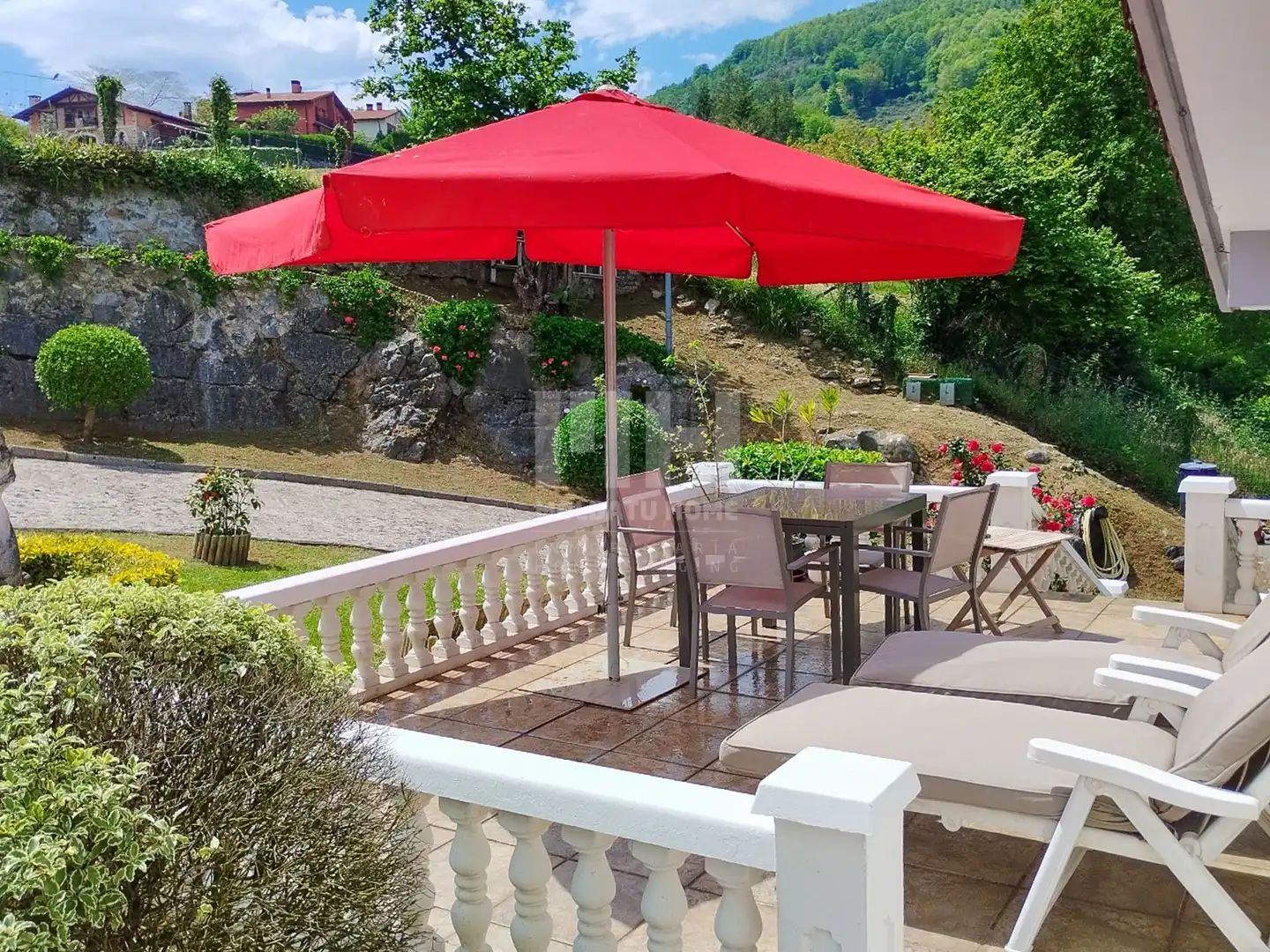Terraza de Casa o chalet en venta en Hernialde con Calefacción, Jardín privado y Terraza