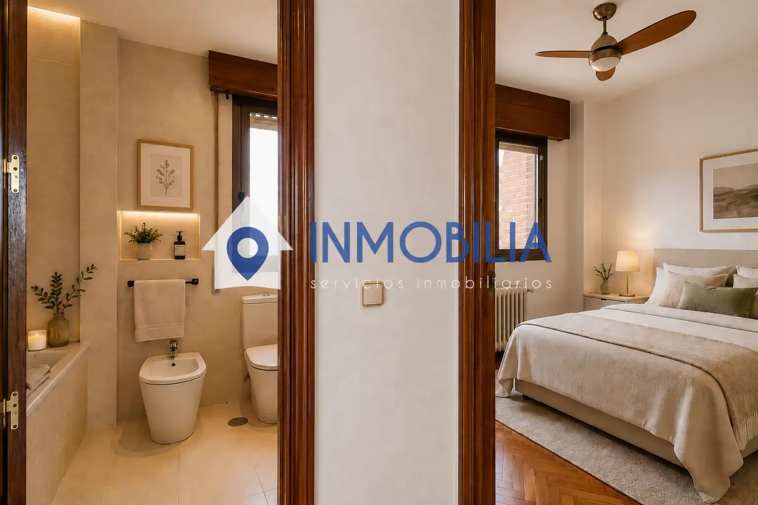 Bedroom of Attic for sale in Madrid  with Air Conditioner, Heating and Terrace