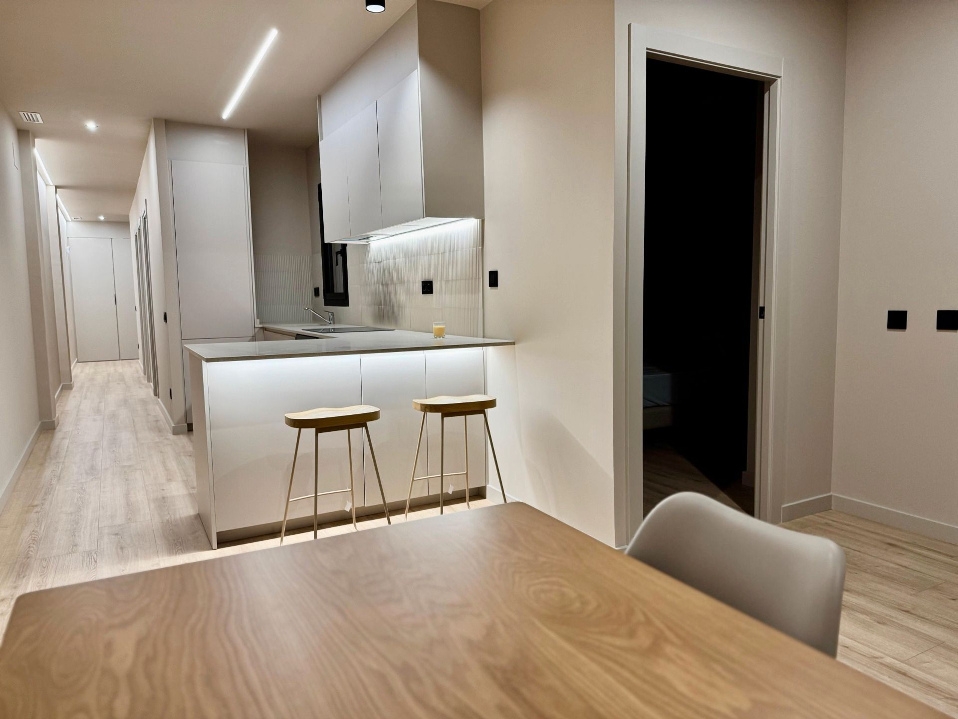 Kitchen of Flat to rent in Sant Adrià de Besòs  with Air Conditioner, Heating and Terrace