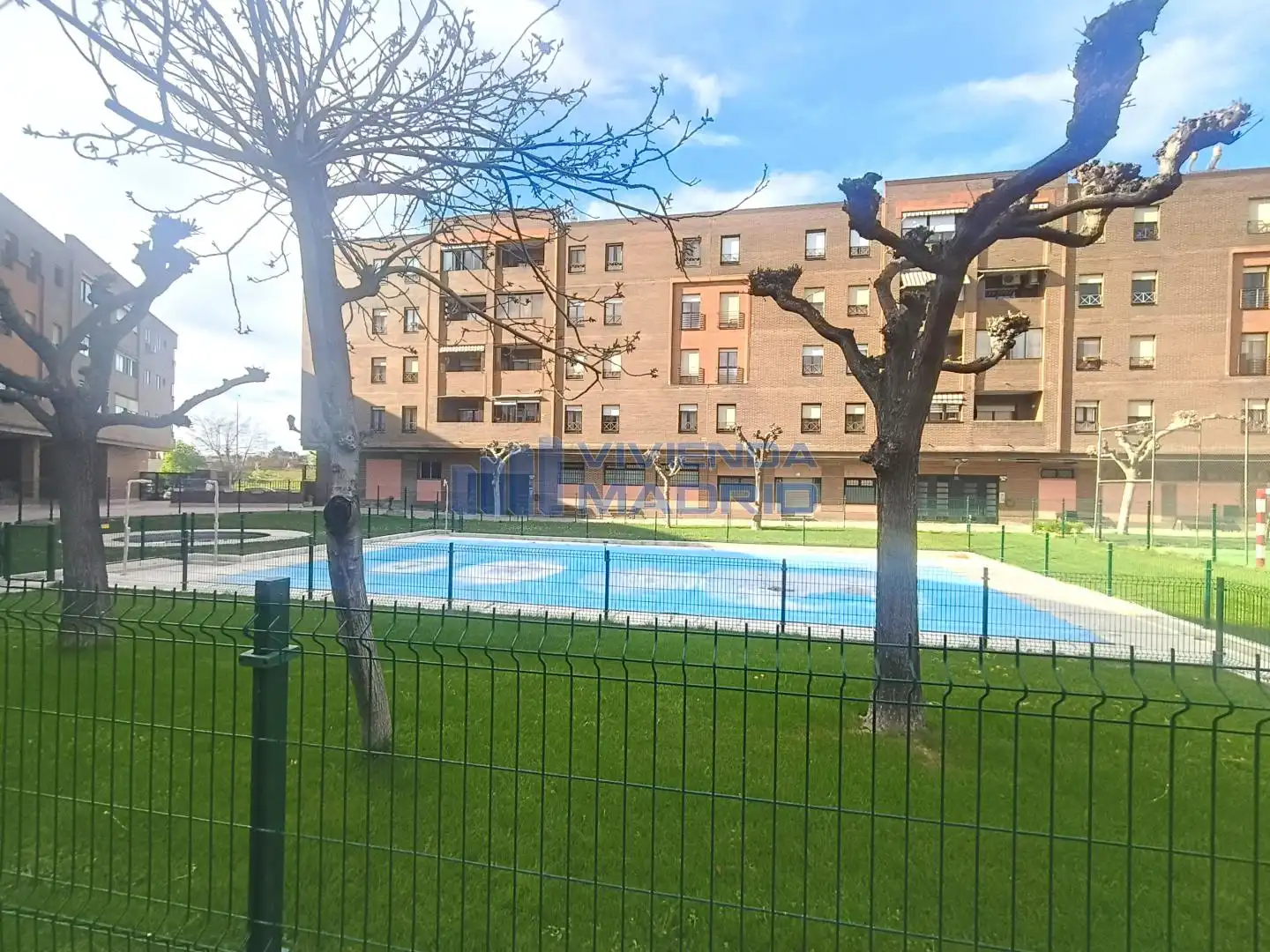 Exterior view of Flat for sale in Leganés  with Air Conditioner, Heating and Private garden