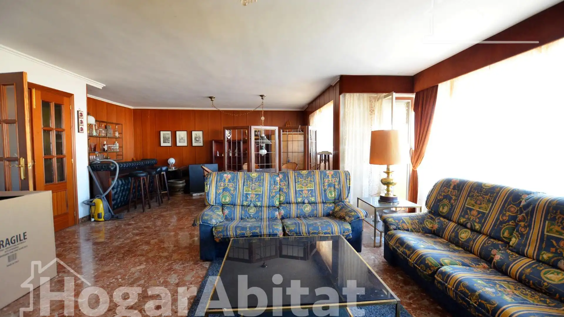 Sala d'estar de Pis en venda en Gandia amb Terrassa, Traster i Moblat