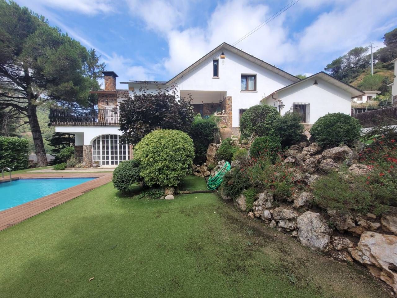 Garden of House or chalet for sale in Aiguafreda  with Air Conditioner, Heating and Private garden