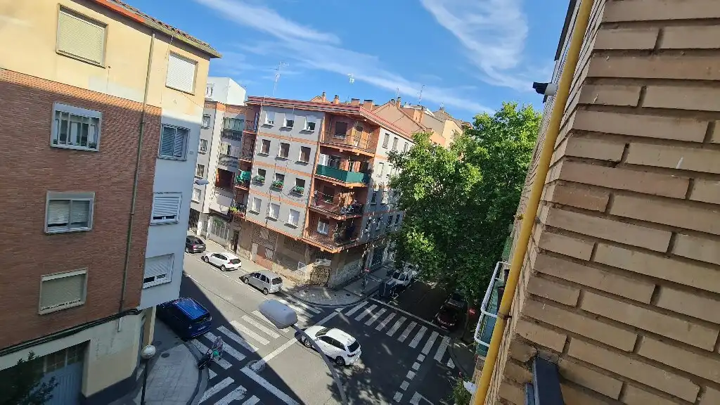 Exterior view of Flat for rent in  Logroño  with Heating, Parquet flooring and Terrace