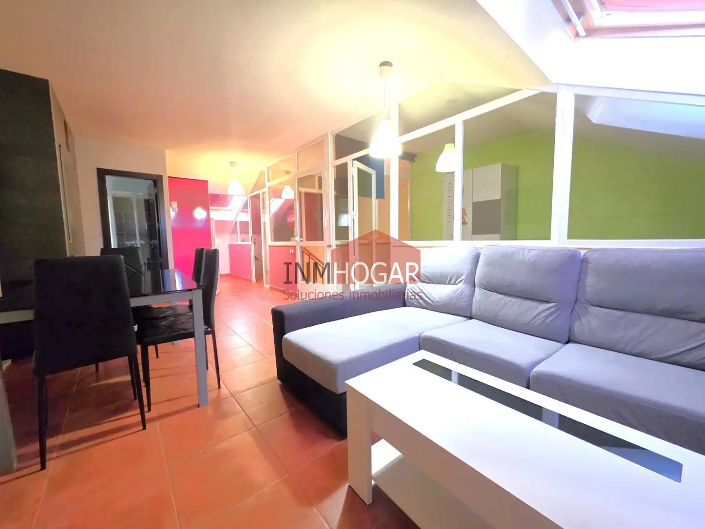 Sala de estar de Casa adosada en venta en Hervencias Altas - El Pinar