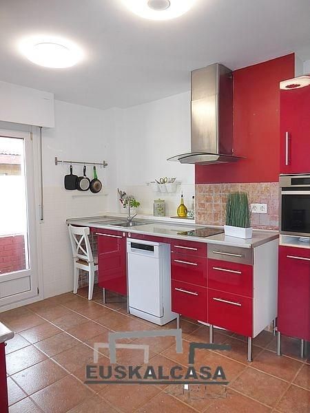 Kitchen of Flat for sale in Santurtzi   with Heating, Terrace and Furnished