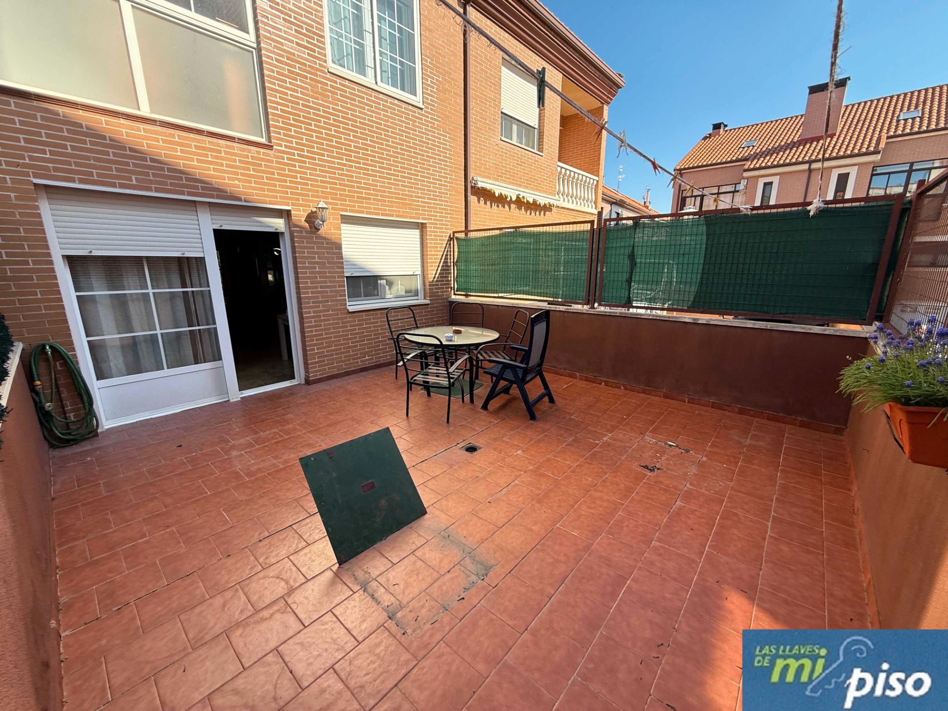 Terraza de Casa adosada en venta en Cistérniga con Calefacción, Jardín privado y Parquet