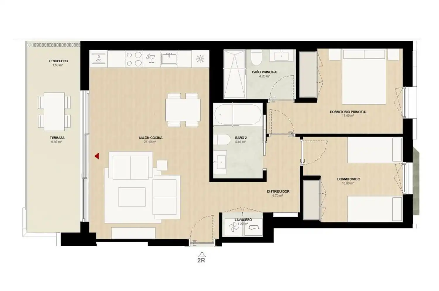 Apartament en venda a Passeig Maragall, imagen 3