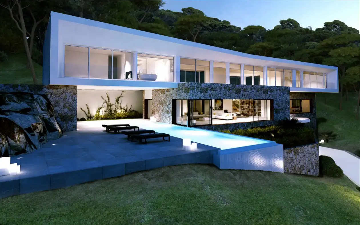 Vista exterior de Casa o chalet en venta en Calvià