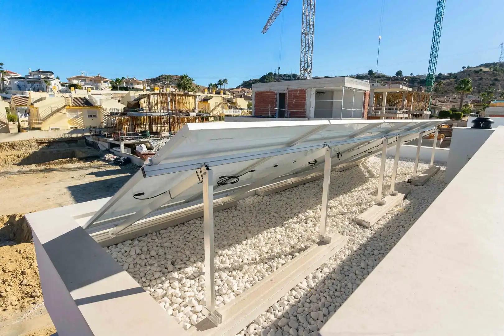 Vista exterior de Casa o chalet en venta en Rojales con Aire acondicionado, Jardín privado y Piscina