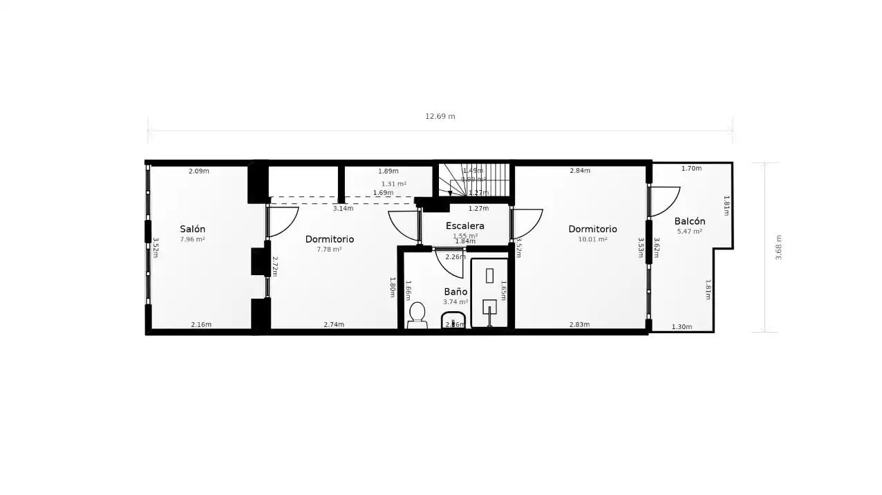 Casa adosada en venta en El Campello con Aire acondicionado, Jardín privado y Terraza